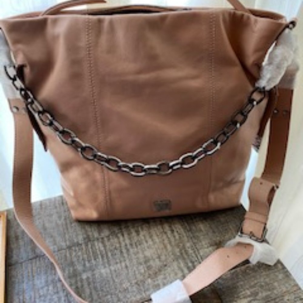 Kooba Dante Leather Shoulder Handbag: Blush-NWT - Picture 9 of 15